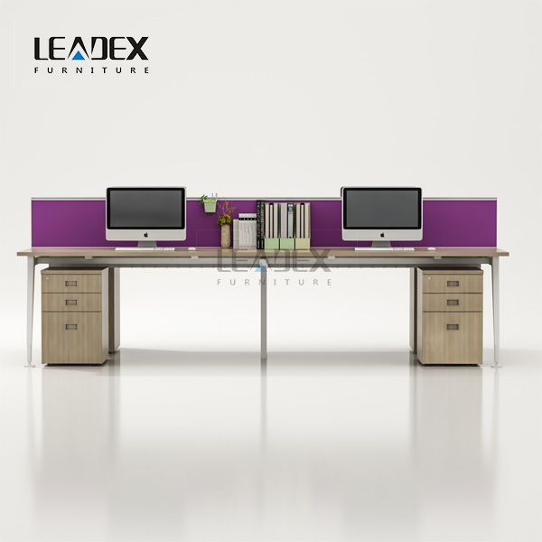 Product Image of LEADEX office furniture 4 Seaters Bench Workstation